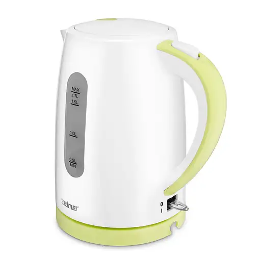 Zelmer ZCK7616L tetera eléctrica 1,7 L 2200 W Blanco, Amarillo