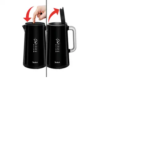 Tefal KO851 tetera eléctrica 1,7 L 1800 W Negro