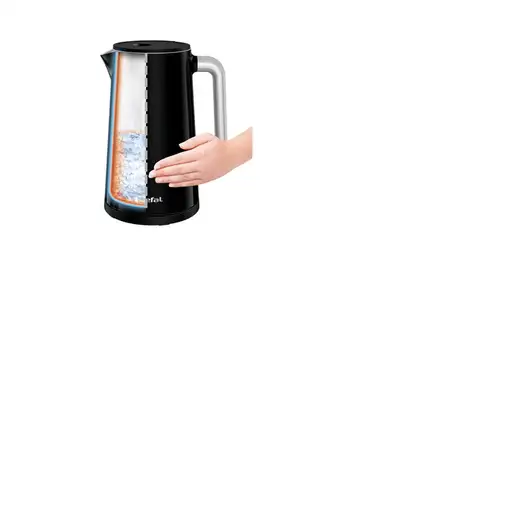 Tefal KO851 tetera eléctrica 1,7 L 1800 W Negro