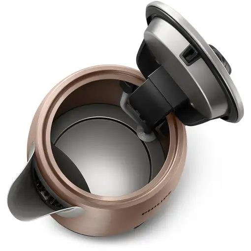 Philips Viva Collection HD9355/92 tetera eléctrica 1,7 L 1900 W Negro, Cobre