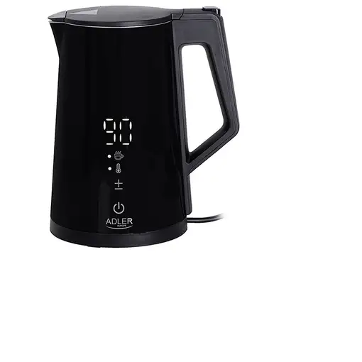 Adler AD 1345 tetera eléctrica 1,7 L 1850 W Negro Adler AD 1345 tetera eléctrica 1,7 L 1850 W Negro