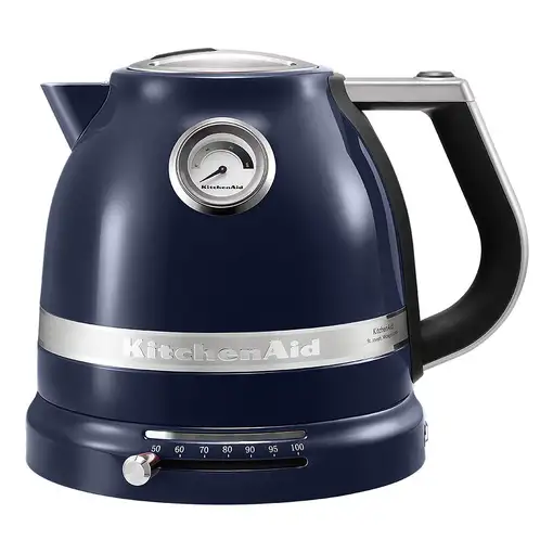 KitchenAid 5KEK1522EIB tetera eléctrica 1,5 L 2400 W Negro, Azul, Acero inoxidable KitchenAid 5KEK1522EIB tetera eléctrica 1,5 L 2400 W Negro, Azul, Acero inoxidable