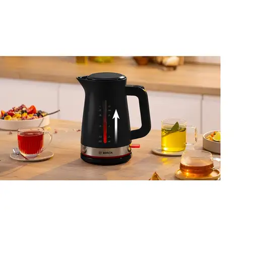 Bosch TWK4M223 tetera eléctrica 1,7 L 2400 W Negro