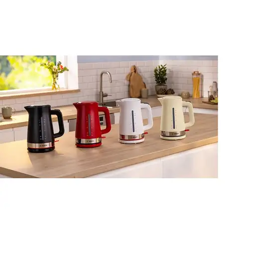 Bosch TWK4M223 tetera eléctrica 1,7 L 2400 W Negro