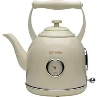 Gorenje K17CLIN tetera eléctrica 1,7 L 2000 W Crema de color Gorenje K17CLIN tetera eléctrica 1,7 L 2000 W Crema de color
