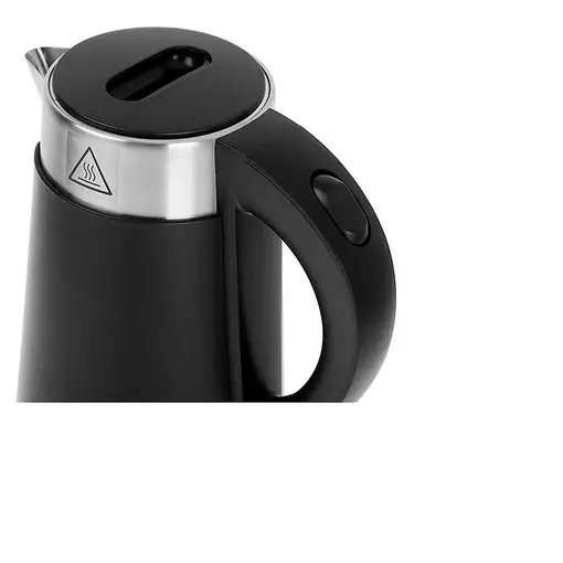 Adler AD 1372B tetera eléctrica 0,6 L 800 W Negro, Metálico