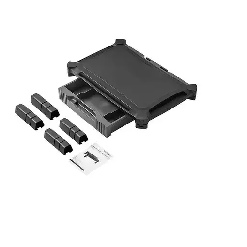 StarTech.com Base con Cajón para Monitor - de Altura Ajustable con Columnas Apilab