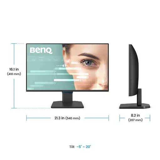 BenQ GW2490C pantalla para PC 60,5 cm (23.8") 1920 x 1080 Pixeles Full HD Negro