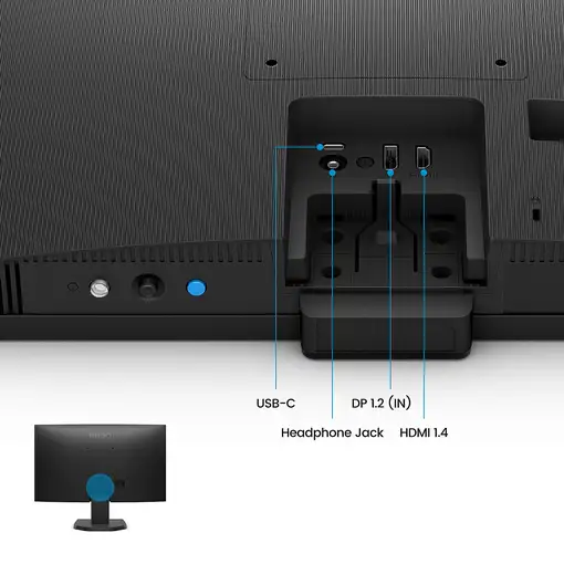 BenQ GW2490C pantalla para PC 60,5 cm (23.8") 1920 x 1080 Pixeles Full HD Negro