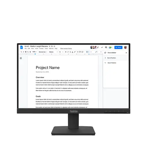 Lenovo ThinkVision S22-4e Monitor