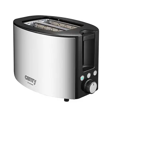 Camry Premium CR 3215 tostadora 2 rebanada(s) 1000 W Acero inoxidable