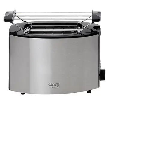 Camry Premium CR 3215 tostadora 2 rebanada(s) 1000 W Acero inoxidable