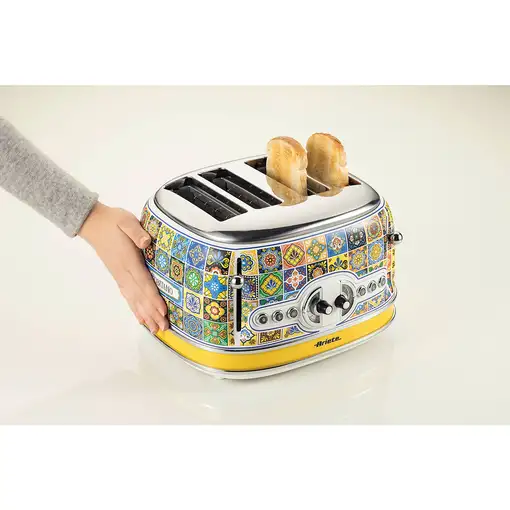 Ariete 0156/0P 6 4 rebanada(s) 1630 W Azul, Amarillo