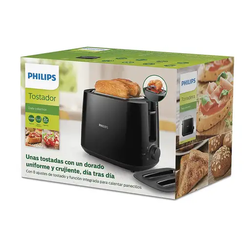 Philips Daily Collection HD2582/90 Tostadora
