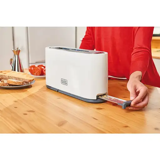 Black & Decker BXTO1001E tostadora 7 1 rebanada(s) 1000 W Blanco