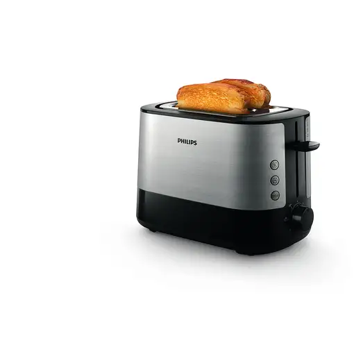 Philips Viva Collection HD2635/90 tostadora 7 2 rebanada(s) Negro, Titanio