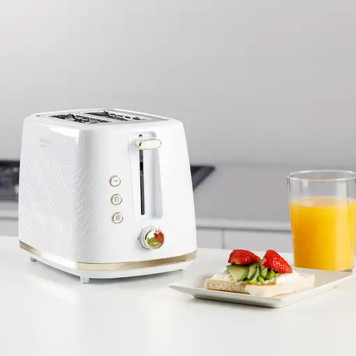 Taurus TO800P tostadora 7 2 rebanada(s) 800 W Blanco