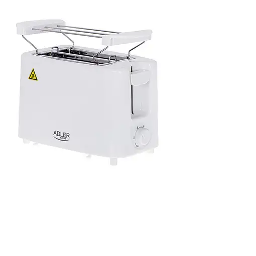 Adler AD 3223 tostadora 6 2 rebanada(s) 750 W Blanco