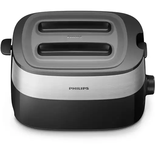 Philips Daily Collection HD2517/90 tostadora 8 2 rebanada(s) 900 W Negro, Plata