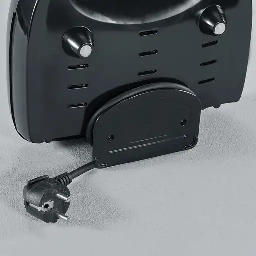 Severin SA 2969 sandwichera 600 W Negro, Acero inoxidable