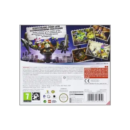 Juego para Nintendo 3DS Lego: La Película El Videojuego