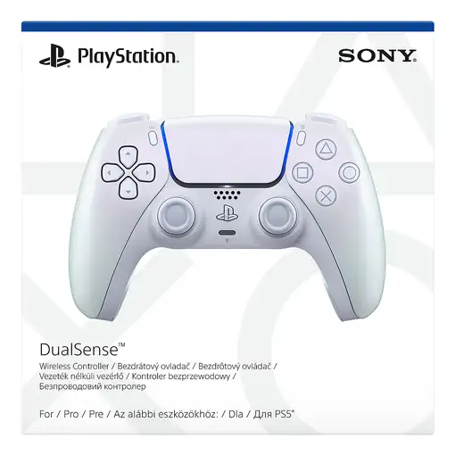 Sony DualSense Cromo, Perlado Bluetooth/USB Gamepad Analógico/Digital PlayStation