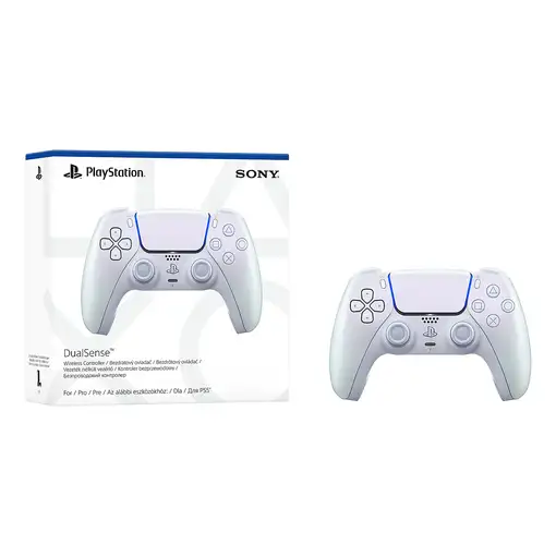 Sony DualSense Cromo, Perlado Bluetooth/USB Gamepad Analógico/Digital PlayStation