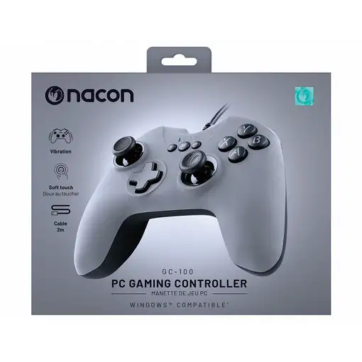 NACON GC-100XF Negro, Gris USB Gamepad Analógico/Digital PC