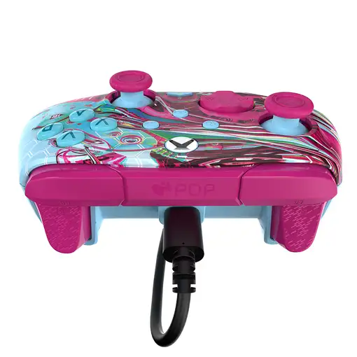 PDP REMATCH GLOW Advanced Multicolor USB Gamepad Analógico/Digital PC, Xbox One, X