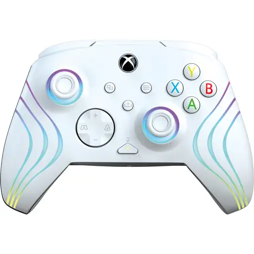 PDP Mando con cable Afterglow Wave: White Para Xbox Series X|S, Xbox One y Windows