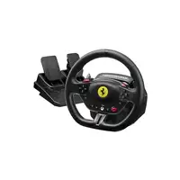 Thrustmaster T98 Ferrari 296 GTS Negro USB Volante + Pedales Analógico/Digital PC,