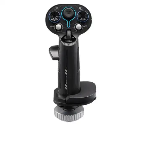 Thrustmaster Sol-R 3 AVA Add-On Grip Negro USB Palanca de vuelo Analógico/Digital