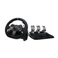 Logitech G 941-000124 mando y volante Negro USB Volante + Pedales Analógico/Digita