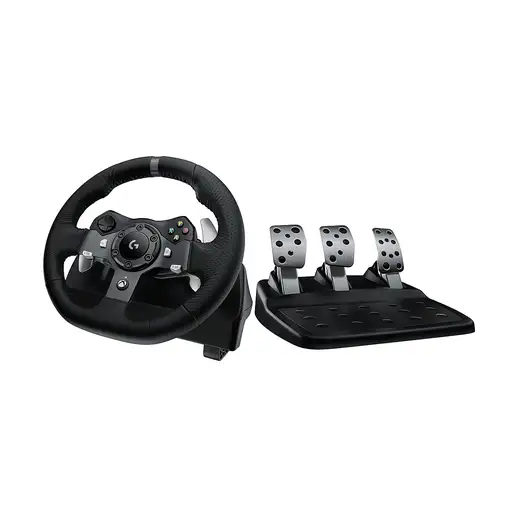 Logitech G 941-000124 mando y volante Negro USB Volante + Pedales Analógico/Digita