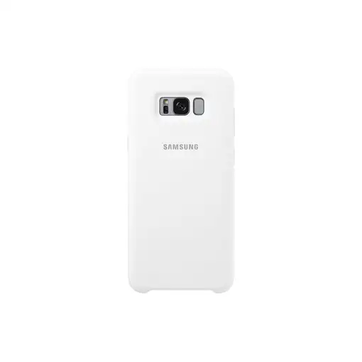 Funda Silicona Para Samsung Galaxy S8+ Blanco Modelo EF-PG955TW