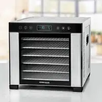 Rommelsbacher DA 950 deshidratador de alimentos Negro, Acero inoxidable 600 W