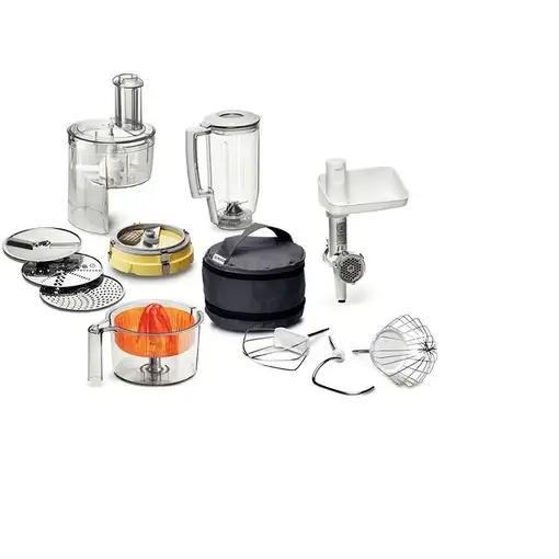 Bosch Styline robot de cocina 900 W 3,9 L Acero inoxidable, Blanco