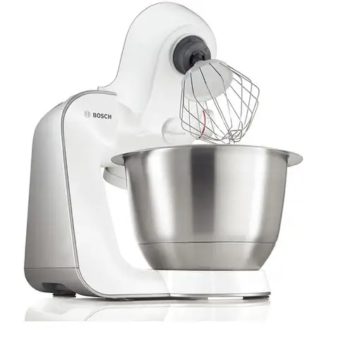 Bosch Styline robot de cocina 900 W 3,9 L Acero inoxidable, Blanco