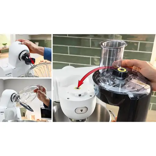 Bosch Serie 6 MUMS6EW22 robot de cocina 1600 W 5,5 L Blanco