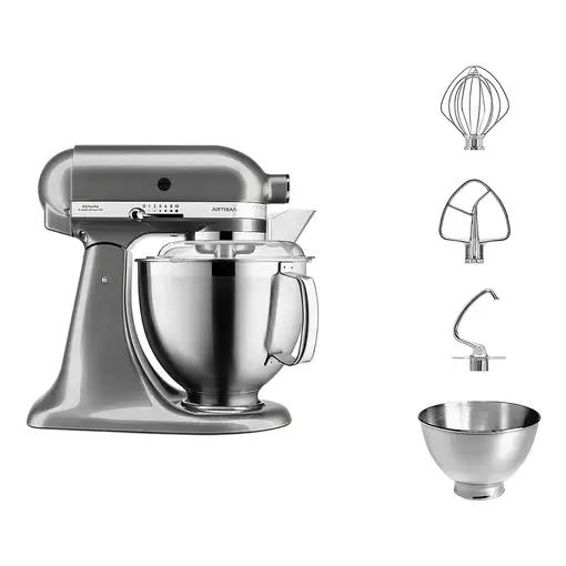 KitchenAid ARTISAN 5KSM185PS Batidora de varillas 300 W Plata
