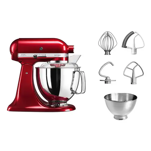 KitchenAid Artisan Batidora de varillas 300 W Rojo