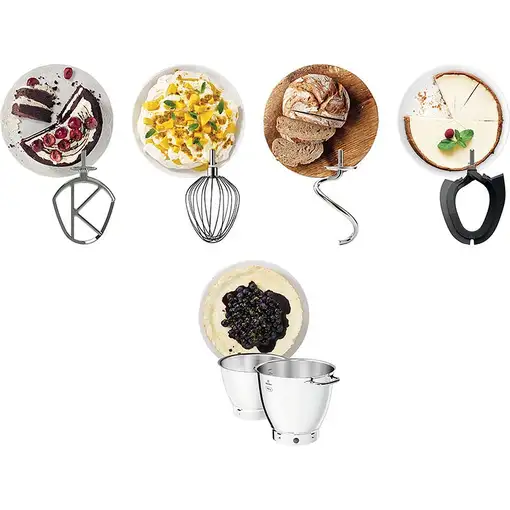 Kenwood KWL90.004SI Batidora de varillas 1400 W Plata