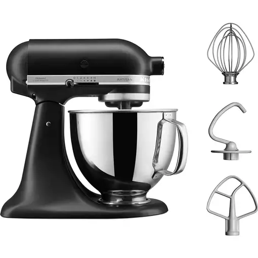 KitchenAid 5KSM125EBM robot de cocina 300 W 4,8 L Negro