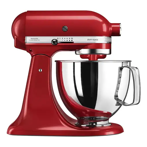KitchenAid Artisan 5ksm125 Batidora de varillas 300 W Rojo