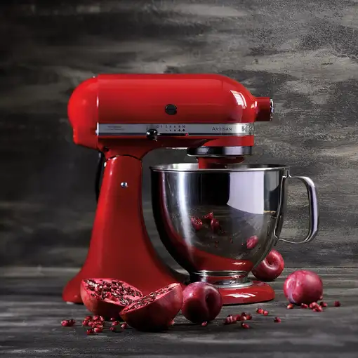 KitchenAid Artisan 5ksm125 Batidora de varillas 300 W Rojo