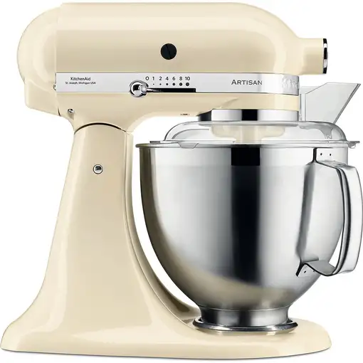 KitchenAid Artisan 5KSM185PS robot de cocina 300 W 4,8 L Crema de color