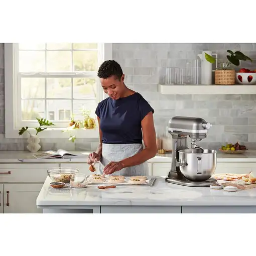 KitchenAid 5KSM70SHXEMS Batidora de varillas 325 W Plata