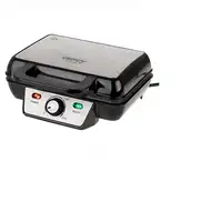 Camry Premium CR 3046 gofrera 2 barquillo(s) 1000 W Negro