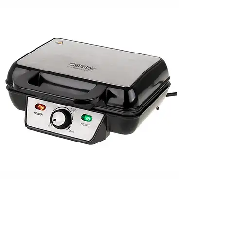 Camry Premium CR 3046 gofrera 2 barquillo(s) 1000 W Negro