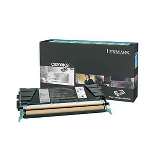 Lexmark C5200KS cartucho de tóner 1 pieza(s) Original Negro